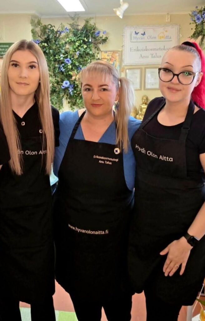 Kosmetologit ja Erikoiskosmetologi Hyvän Olon Aitta